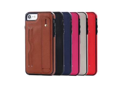 China PU Leather Anti-Scratch Shockproof Back Phone Cover Cases With Credit Card Holder for sale