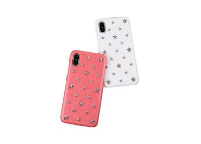 China Stars Nails PU Leather iPhone X Phone Case Waterproof  Anti-dust Phone Case Shell for sale