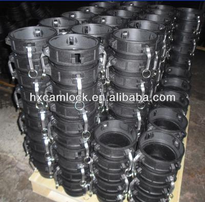 China PP Plastic Camlock Pipe Fittings for sale