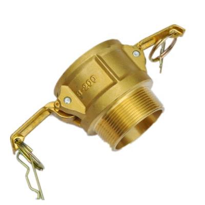 China Coupling Type B Stainless Steel Brass Cam Lock Female Quick Coupling for sale