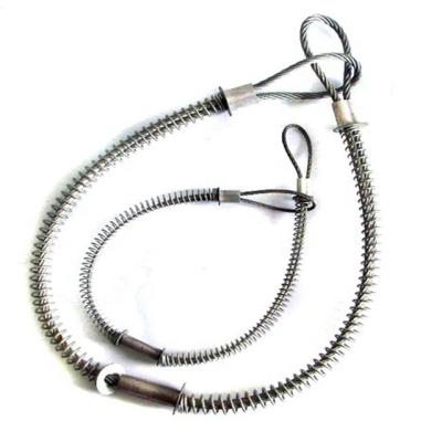 China Stainless Steel or Carbon Steel Whip Control Safety Cable Carbon Steel for sale