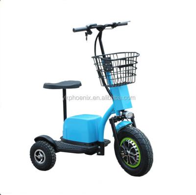 China High Quality Unisex Fast Speed ​​48V20Ah 500W 3 Wheel Fashion Electric Scooter for sale