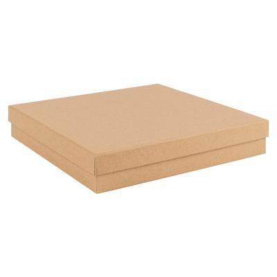 China Disposable Rectangular Plastic Kraft Paper Storage Box Kraft Cardboard Gift Boxes for sale