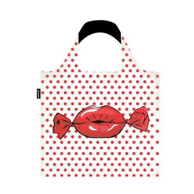 China Recyclable Fashion Shopping Bag Makeup Bag With Printing Cute Pattern Organizer Bag Pouchs Fo for sale