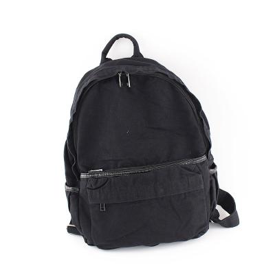 China Waterproof School Bags for Teenage Portable Simple Casual Student Canvas Backpack for sale