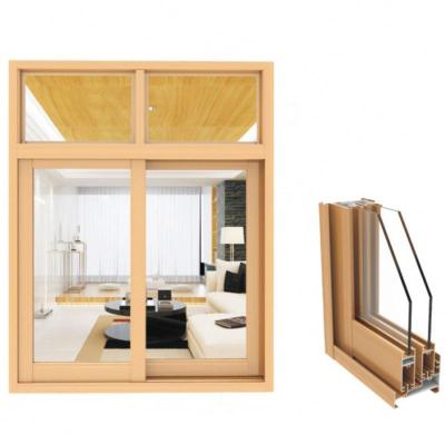 China building & Custom Building Tile Single Strong Storm Color Sliding Profile Glass Aluminum Window/Aluminum Sliding Windows Dazhon Low Factory Price for sale