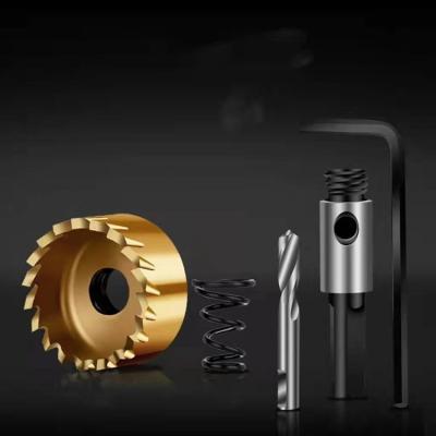 China Steel Metal Drilling 16-80mm Core 5a Drill Bits Hole Saw CTT Carbide Tip Drill Bits Metal Alloy Cutting for sale