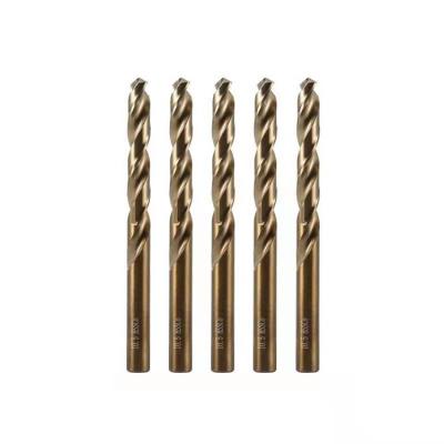 China Metal Drilling Din 338 Din 338 Hss Standard Shank Broca Bohrer Twist Drill Bit for sale