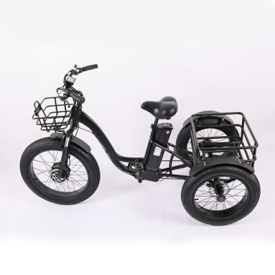 China Retro Style DOMANCA High Capacity Family Cargo Bike with 500-750W Rear Hub Motor for sale