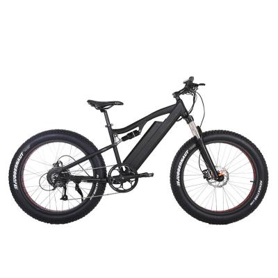 Cina Bici elettrica gomma grassa mountain bike 26 pollici ruota 48v 500w 750w 1000w E Bike per adulti in vendita