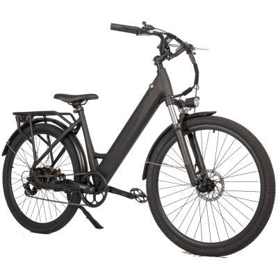 China Aluminum Alloy Frame Ebike for Adults Bafang Rear Hub Motor and Lithium Battery Combo for sale