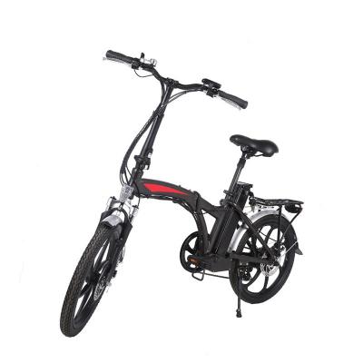 Cina Super OEM Ebike pieghevole da 20 pollici con telaio in lega di alluminio e display LCD da 36V 350W in vendita