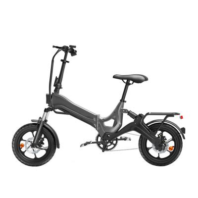 China Rear Hub Motor Magnesium Alloy Frame Electric Folding Bike for EFB02 OEM Wholesal for sale