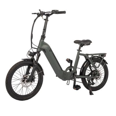 China 36V 10AH elektrische vouwfiets aangepast veelkleurig 20 inch Shimano 7-speed ebike Te koop