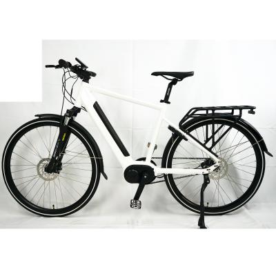 China 2021 Electric Hybrid Bike with Aluminum Alloy Frame Belt Drive and 5 Internal Hub Gear for sale