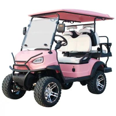 China 48V Sensor Smart Type Fashionable Modern Golf Cart With Audio System for 6 Passengers for sale