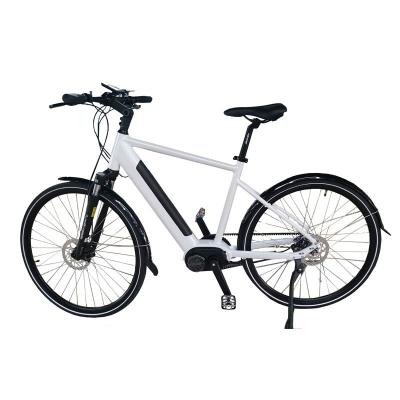 China 700*45C KENDA Road City Bike for Women 36V 13.4AH Lithium Battery 7 Speed Electric Bike for sale