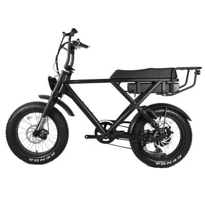 China 48V Full Suspension Super Electric Hybrid Bike com 20 polegadas Kenda Fat Tire 500w/750w/1000w 48V 20Ah Ebike à venda