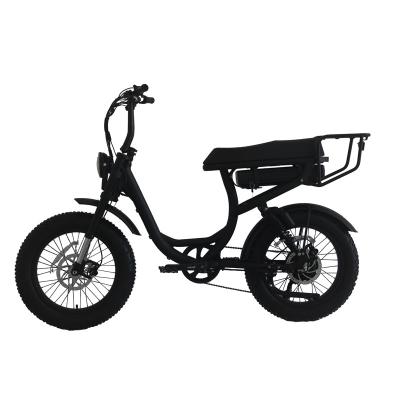 Cina Bicicicletta a freno a disco elettrica Full Suspension Ebike 500W 750W 1000W Step Through Bike in vendita