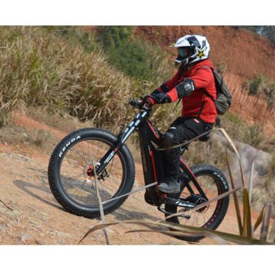 China Carbon Fiber Enduro Electric Mountain Bike Ultra Light and Long Range with Disc Brake for sale