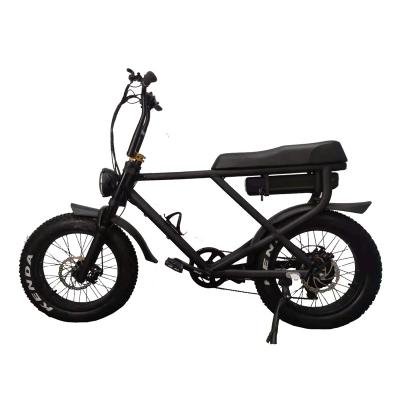 China 20 Inch Electric Fat Tire Bike Mountain Electric Bike voor volwassenen E Dirt Bike Electric Cruiser Bikes Te koop