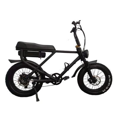 China Bicicleta eléctrica de 20 pulgadas de neumáticos gordos para adultos Vintage personalizada E Dirt Bike Bicicleta de playa Cruceros en venta