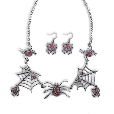 China New Fashion Halloween Jewelry Environmental Friendly Drop Dangle Bat Spider Metal Halloween Metal Funny Earrings Small Pumpkin Earrings for sale