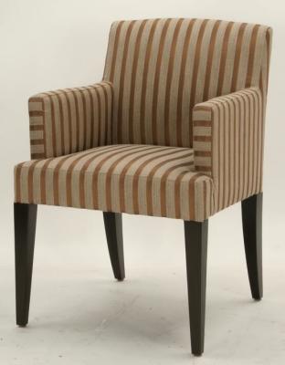 China Fabric upholstery beech wood dining chairs ,wooden arm chair,side chair for dining rooms for sale