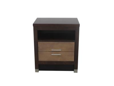 China HPL top 2-drawer night stand,bedside table,hotel bedroom furniture,hospitality casegoods for sale