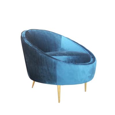 China Modern design  velvet fabric event furniture,1-seater sofa for home,living room sofa,velvet event sofa for wedding for sale