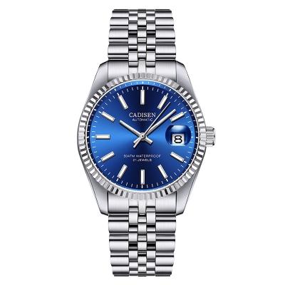 China Fashion Date Watches Manufacturer Top Automatic Mechanical Movement Watch Custom Logo Watches for sale