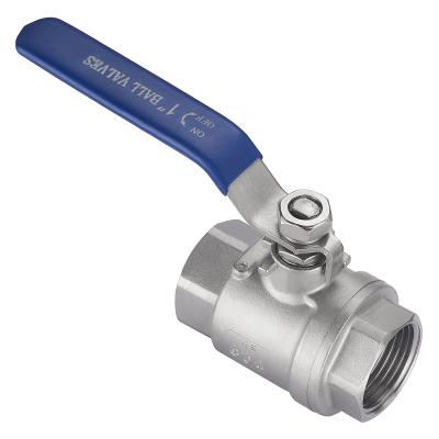 China General Manufacturer Screw DN8 NPS 1000WOG High Pressure 1/4 Price 2 Piece Ball Valve for sale