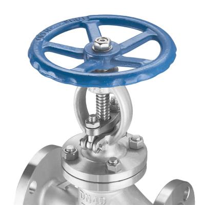 China General Favorable Price Pn16 Cut Off Water Compressor Control Flange Globe Valve for sale