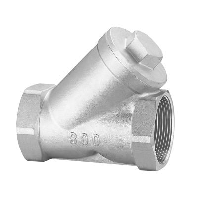 China Dn15 General Wholesale Hydraulic Industrial Stainless Steel Valves Y Type Strainer for sale