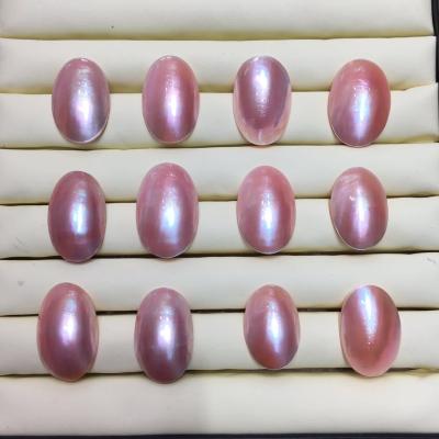 China Mabe Color Special Light Strong Freshwater Pink Shape DIY Pearl 20mm Loose Beads For Jewelry Making 1 Buyer for sale