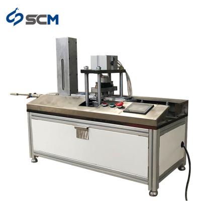 China 0.3~1.0mm PVC and other plastic materials than 3*8 make up PVC card punching machine 3*8 5*5 make up electric PVC card punching machine for sale