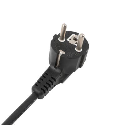 China EU Standard Power Cord VDE Standard European AC Plug Cord Three-Core Residential / General Purpose for sale