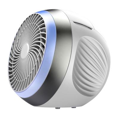 China Hotel Small Mini Personal Electric Led Table Fan Portable Portable Air Cooler Fan for sale