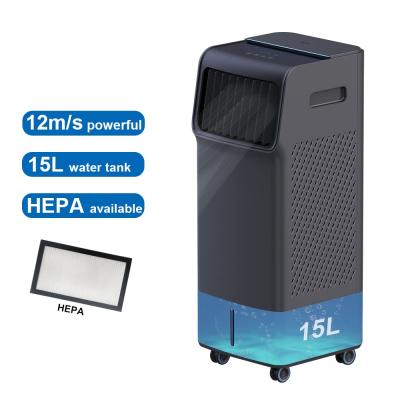 China Best Selling HEPA Air Coolers 15L Blower Fan With hape for sale