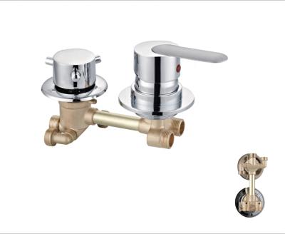 China Without Slide Bar Factory Fashion Design Copper Shower Room Faucet Bath Faucets Durable Shower Valve Faucet for sale