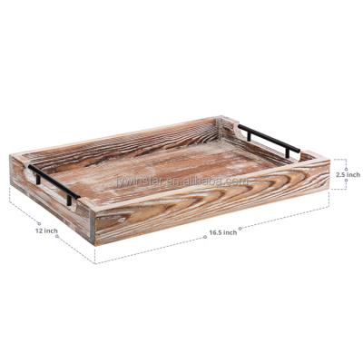 China Cheap home china solid teak restaurant hotel wood serving tray with customized size and low MOQ for sale