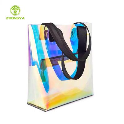 China Factory Wholesale Waterproof Delivery Prices Holographic Shopping Bag Packaging for sale