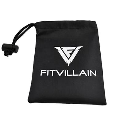 China 100% Eco-friendly Customization Black Travel Packaging Folding Gift Mesh Small Nylon Stain Custom Drawstring Bag for sale