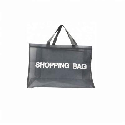 China Washable New Fashion Summer Mesh Shopping Nylon Bags For Summer for sale