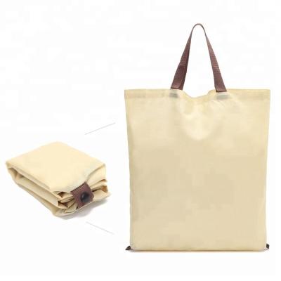 China High Quality Collapsible Foldable Polyester Eco Nylon Folding Bag for sale