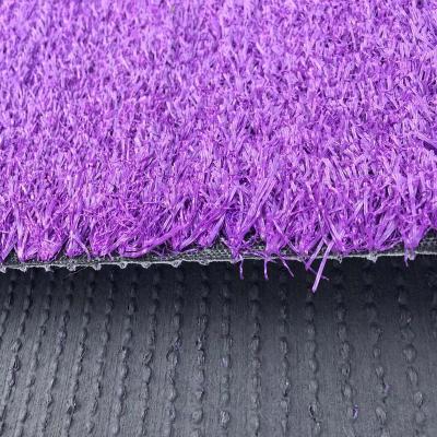 China Modern wholesale price flame retardant and high temperature resistance rainbow grass artificial turf for sale