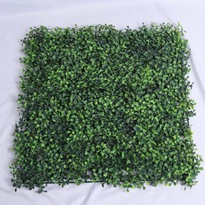 China Modern 400 Heads Encrypted Four-Layer Milan Lawn Artificial Plant Wall Anti-UV Grass Encrypted Lawn for sale