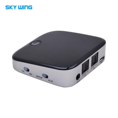 China Wireless Bluetooth Transmitter High Quality Audio Receiver with aptX-LL Low Latency for TV with Optical/SPDIF Connection for sale