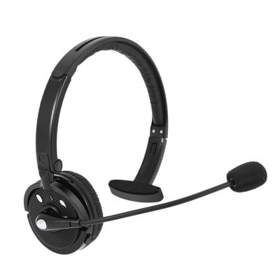 China Headband Single Ear Bluetooth Traffic Wireless Headset Supports AAC/SBC Protocol and CVC Noise Reduction Call for sale