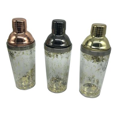 China China Manufacture Metal Bartender Tool Drinking Glass Cocktail Shaker Bottle for sale